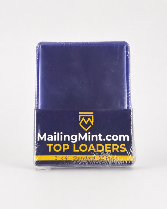 Mailing Mint Top Loaders — Standard Size 25 Pack